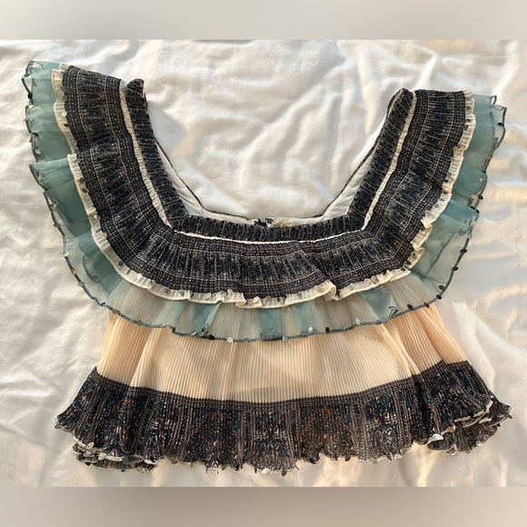 NWT Anthropologie crop top - Picture 4 of 11